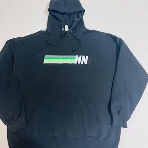 Niko Newsome "NN" Hoodie, Black, XL, EUC